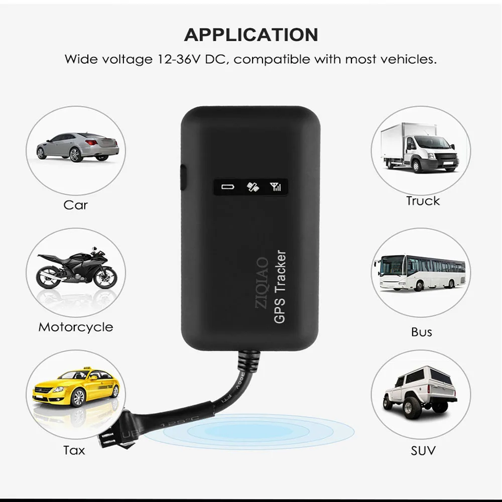 GPS Tracker Locator Car Start Detection Acc Oil-Cut Function High Speed Platform APP Real Time Tracker GT02D