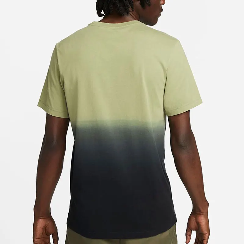 Nike genuine New Men's Knit Breathable Color Gradient Casual Short Sleeve DR7824-334