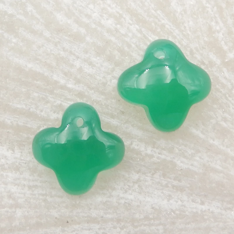 Women's Popular Special Green Agate fashion Earrings Beads,Natural Earrings,8x3mm1g