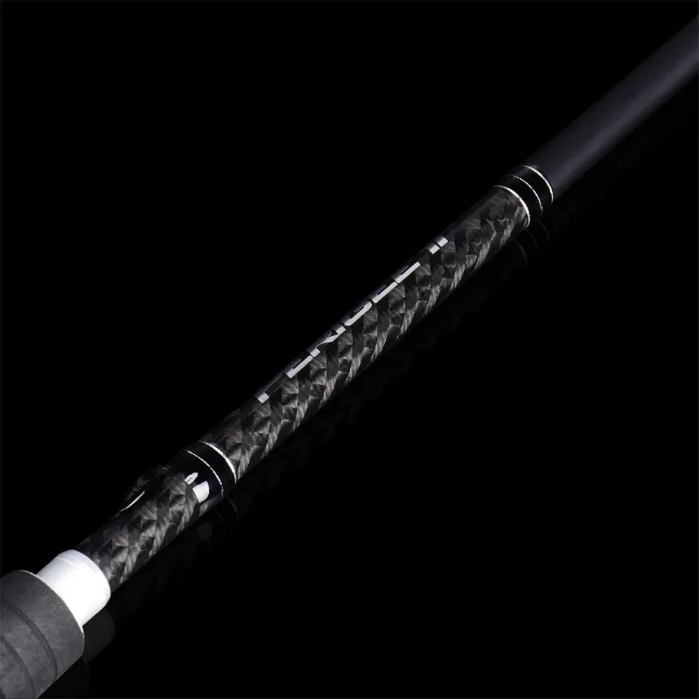 

Perigee II Spinning & Casting Fishing Rods, Fuji O-Ring Line Guides, 24 Ton Carbon Fiber Casting and Spinning Rods - Two