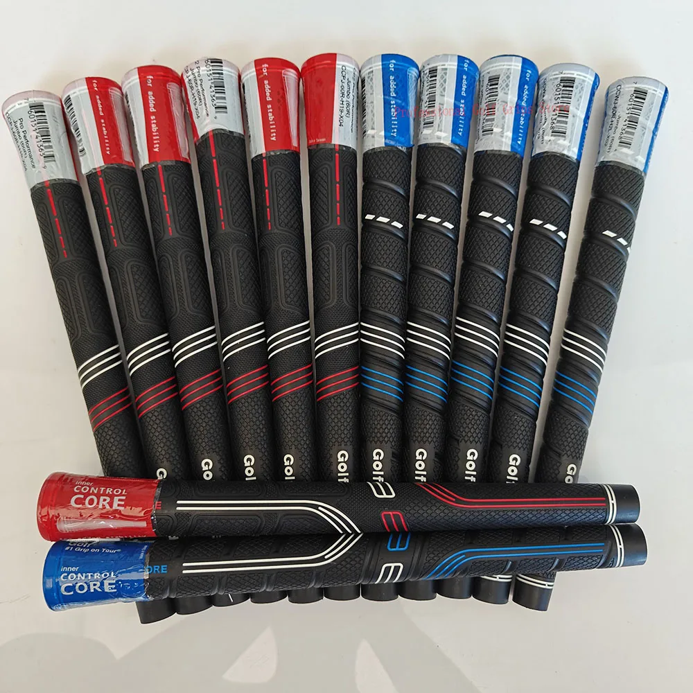 

2025 GP Wood Golf Club Grip Blue Wrap Red Pro Rubber Standard/Midsize/JUMBO Size Golf Grip Iron/Fairway Men golf accessories