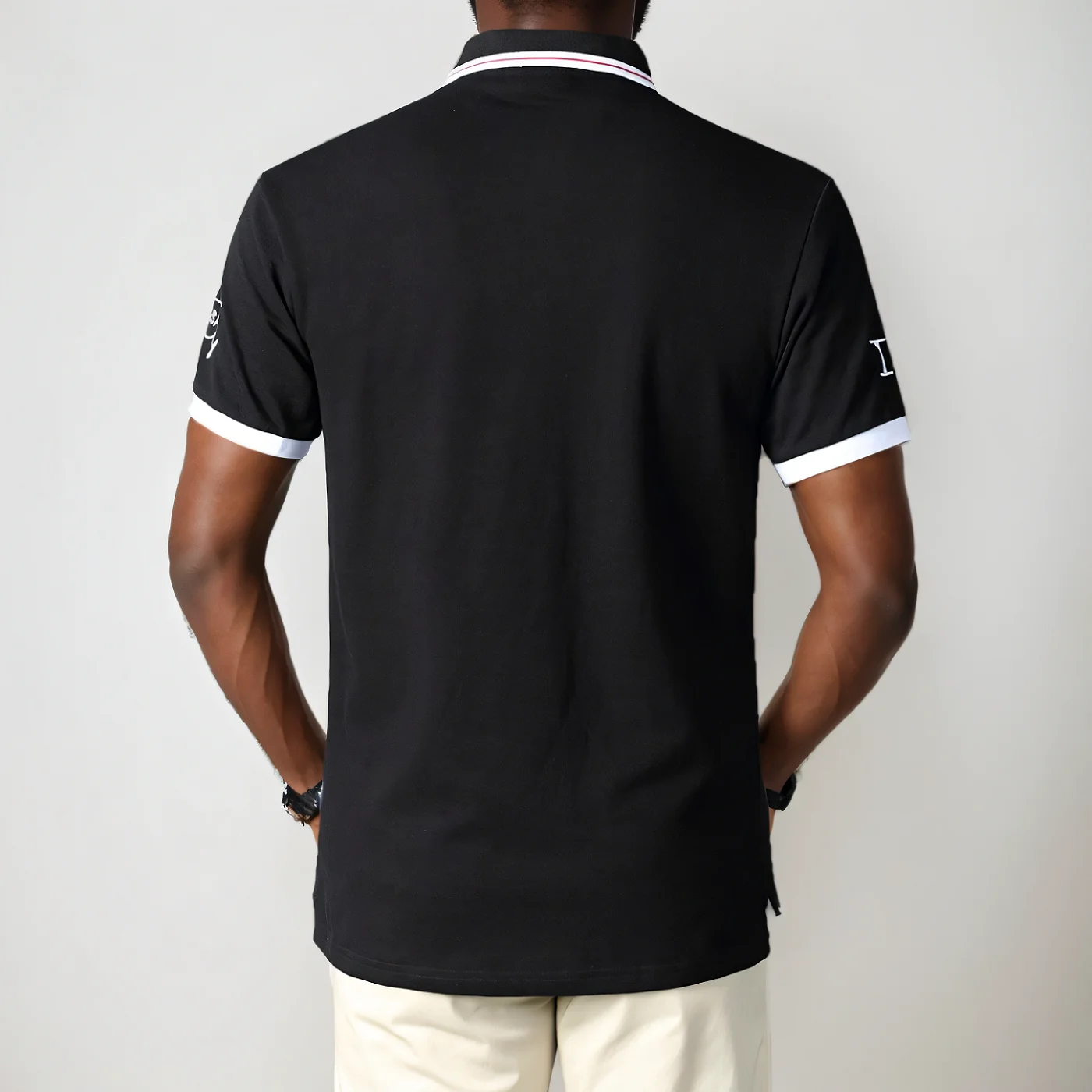 Men\'s Polo Shirt America New York Royal Leisure Sports Party Cotton Embroidered Luxury Contrast Color Original Design