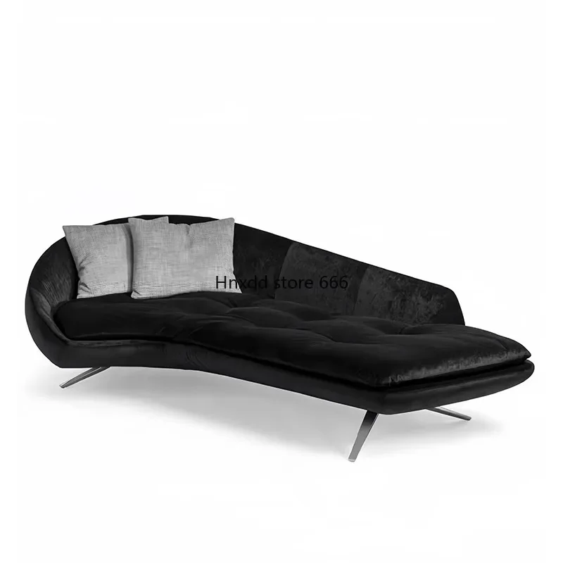 

Italian minimalist Internet celebrity flannel chaise longue