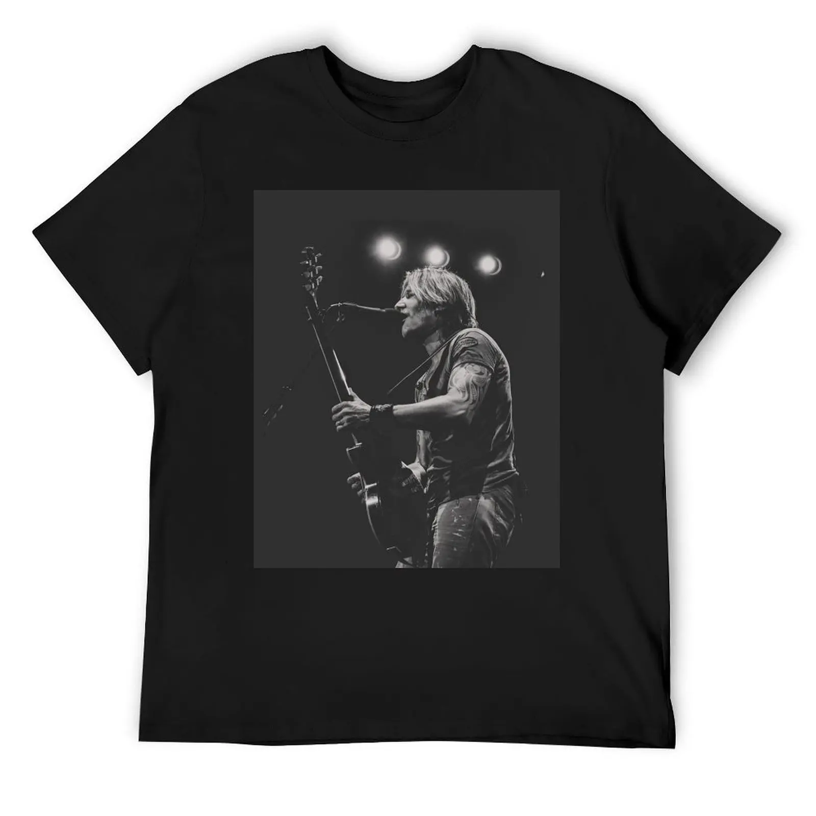 

Keith Urban Concert Photo B&W T-Shirt