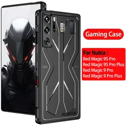 For Nubia Red Magic 9 9S Pro Plus Case Gaming Cooling Soft TPU Protect Cover for ZTE Nubia RedMagic 9 9S Pro Plus Case Capa