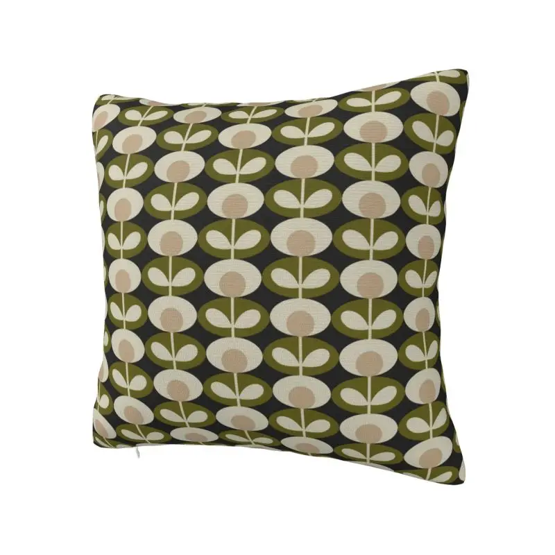 Orla Kiely Multi Stem Flowers Cushion Covers Soft Scandinavian Style Pillow Case for Sofa Car Square Pillowcase Home Decorative