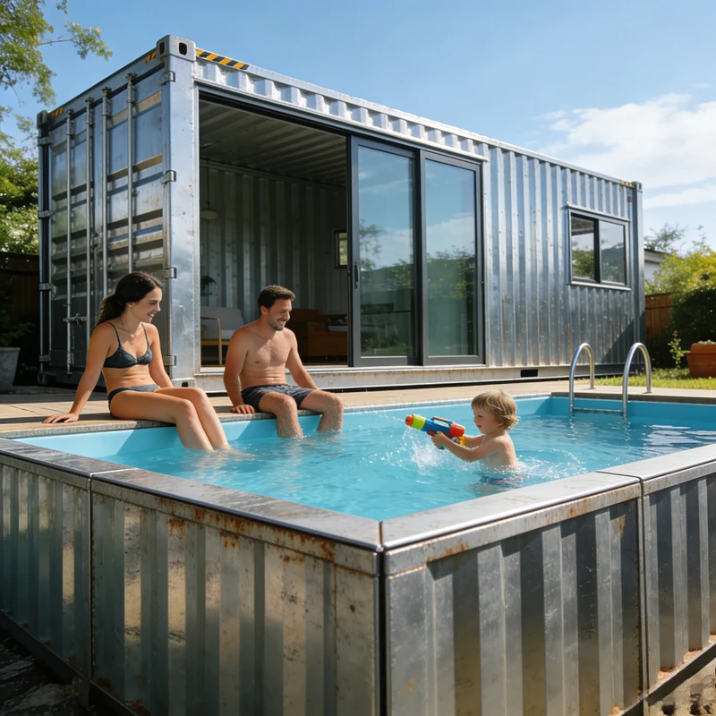 Customizable Intelligent Constant Temperature Container Spa Pool Modular Adjustable Training Pool