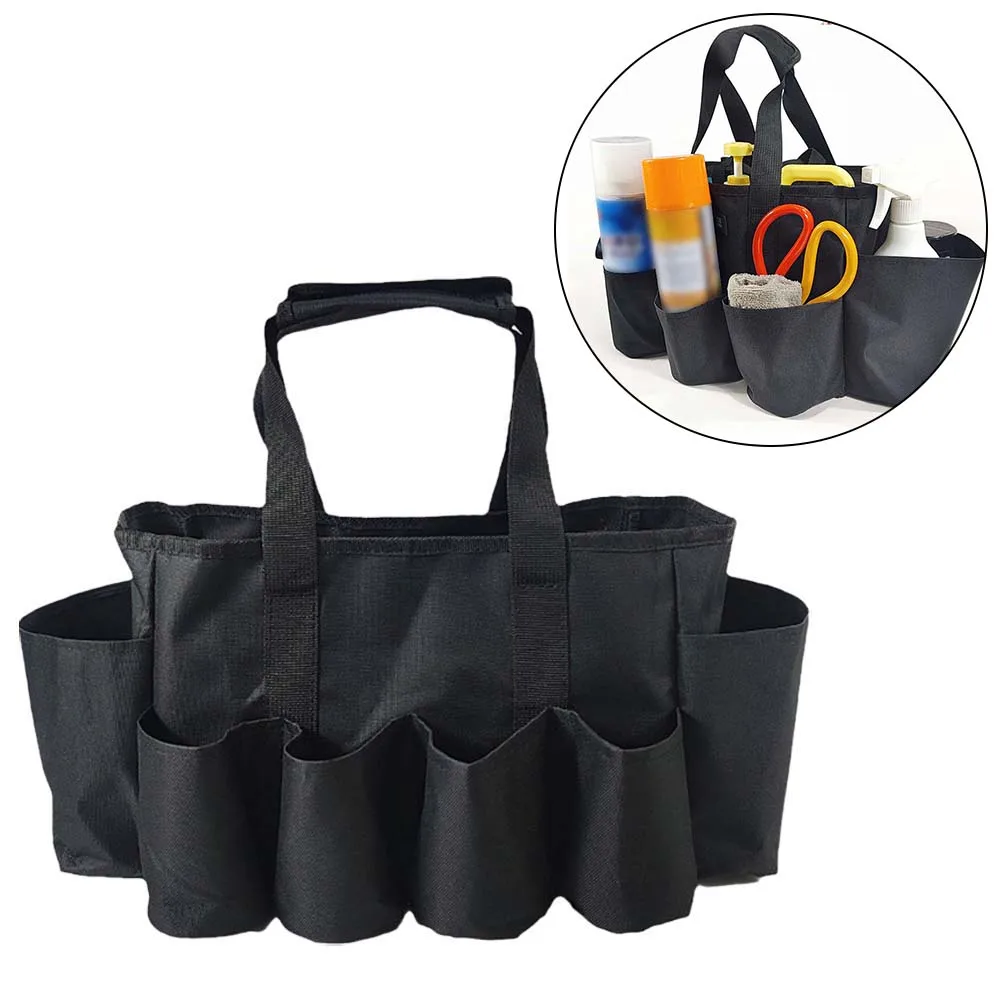 Gardening Tool Tote Bag Portable Handle Cleaning Caddy Supplies Organizer 600D Oxford Cloth Tool Storage And Organization