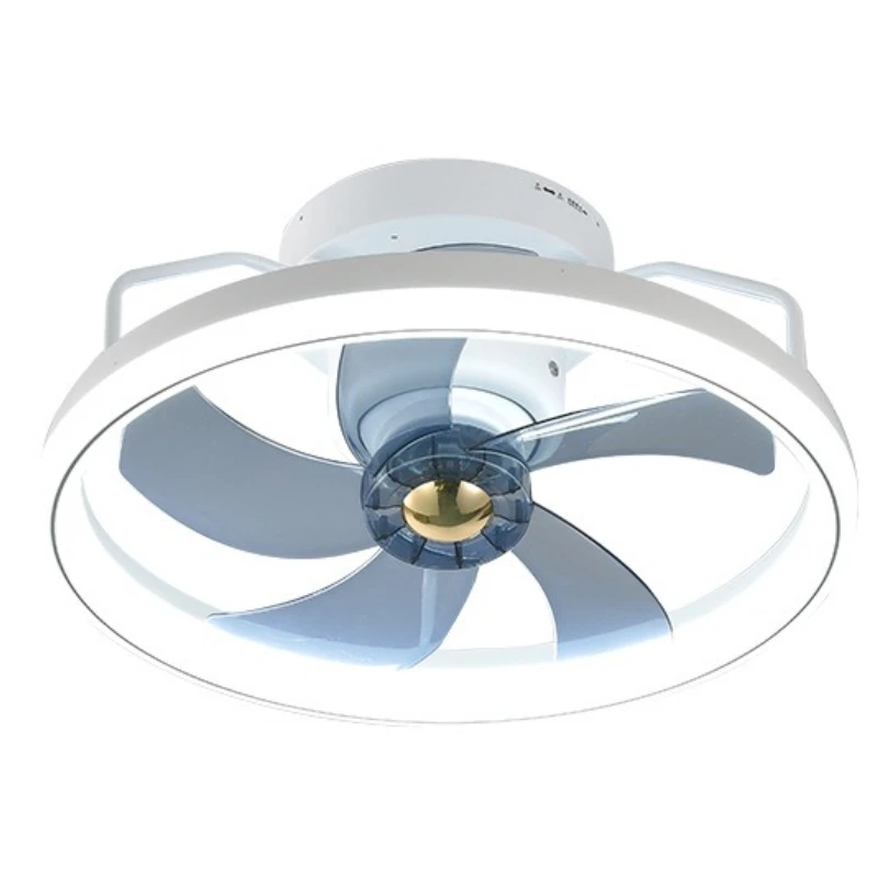 360 Degree Shaking Head Art Ceiling Fan Lights for Home Lighting Bedroom Living Room LED Fan Lamps for Household Use Decoration
