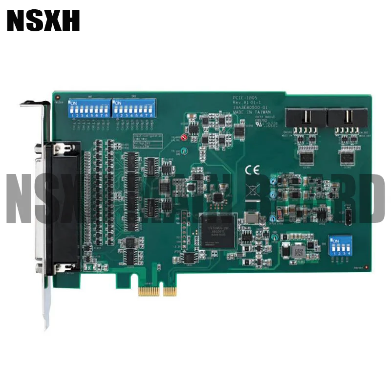 

Для PCIE-1805-AE 32-канальная 16-битная 1 MS/s аналоговая входная плата Pcie