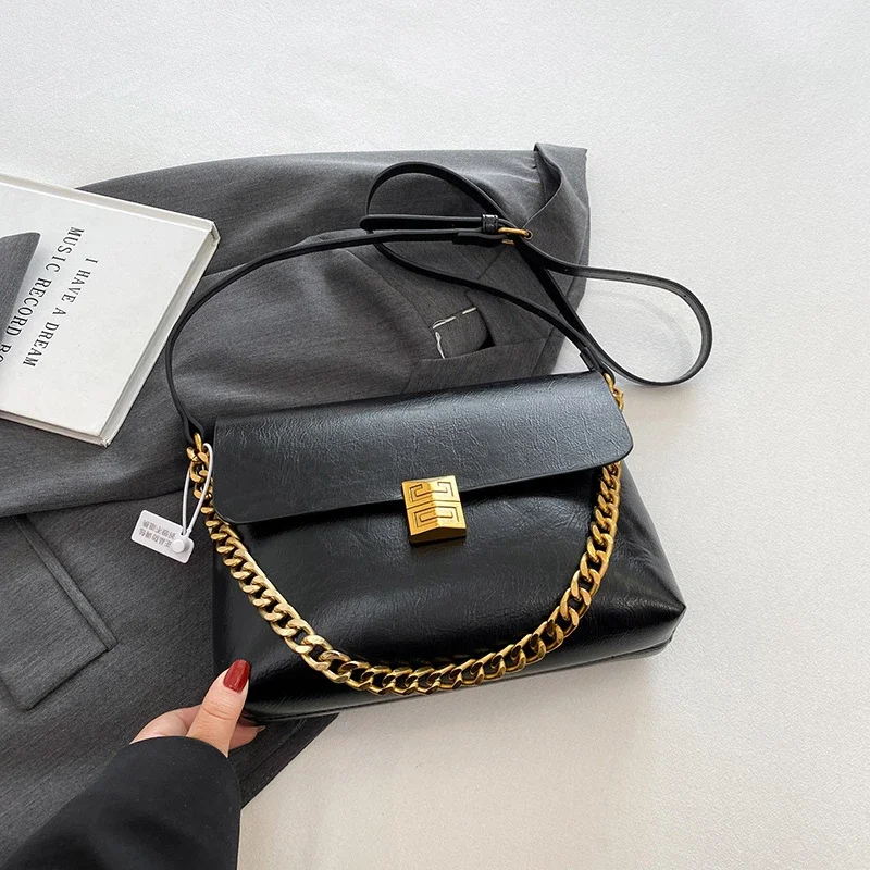 

Popular Women's Designer Shoulder Bag Leather Crossbody Bag Handbag, Elegant Classic Luxury Messenger Tote For Ladies Brand