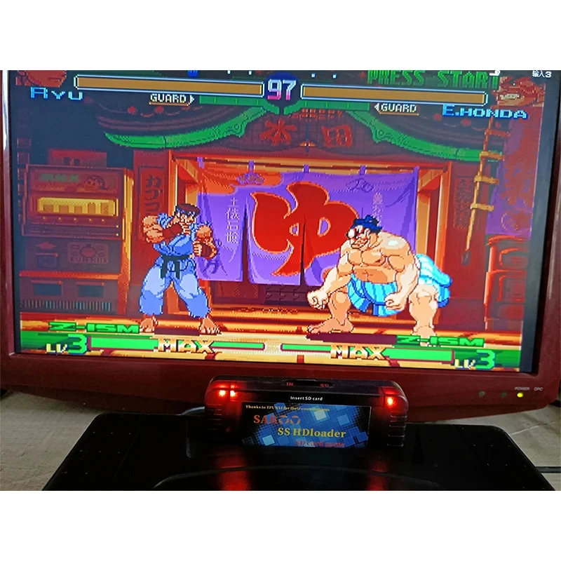 SAROO HDLoader 카트리지 빠른 읽기 Sega Saturn 게임 리더 지지대 SD Menory 카드, NEO GEO 콘솔용 CD 없는 게임