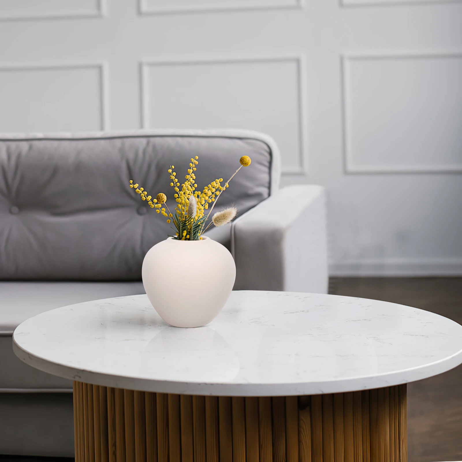 

Creative Ceramic Vase Exquisite Design Long Service Decoration Modern Artistic Visual Experience Ceramic Floral Vase