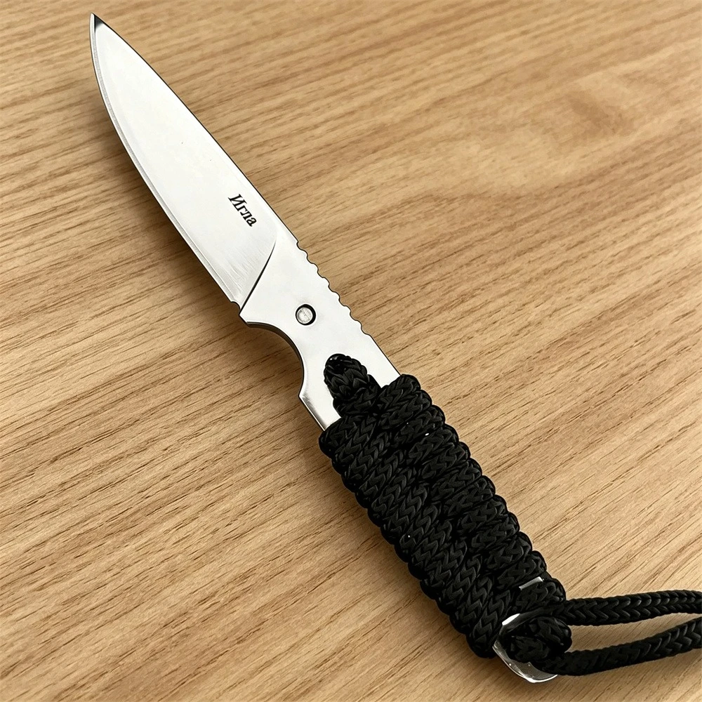 Cuchillos de hoja fija portáti - Bushcraft Knife Fixed reseña y precio