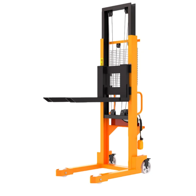 2‑Ton Manual Hydraulic Pallet Jack, Electric Stacker Lifting Truck, Compact Warehouse Forklift