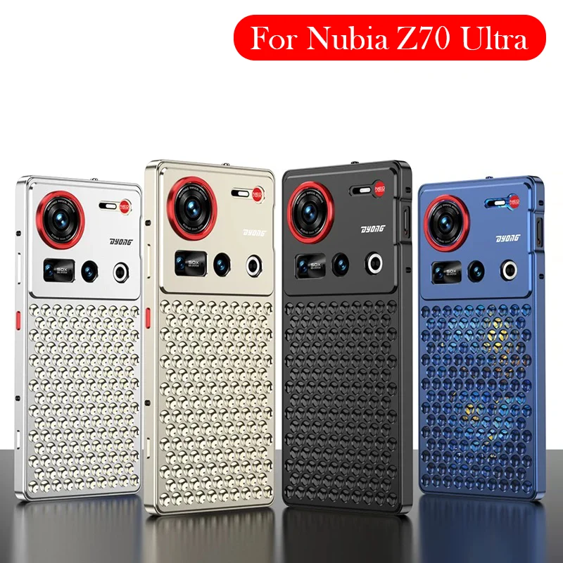 

Чехол для рассеивания тепла для Nubia Z70 Ultra, задняя крышка подушки безопасности