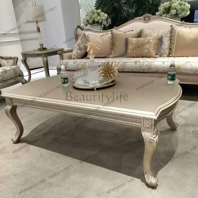 American retro small apartment storage tea table simple decoration home living room tea table