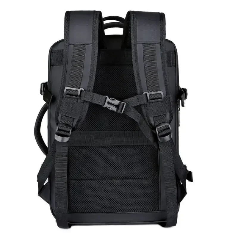 17 Inch Laptop Bag Men\'s Extensible Business Large Capacity Travel Backpack Multi-functional USB Charging Waterproof Backpack