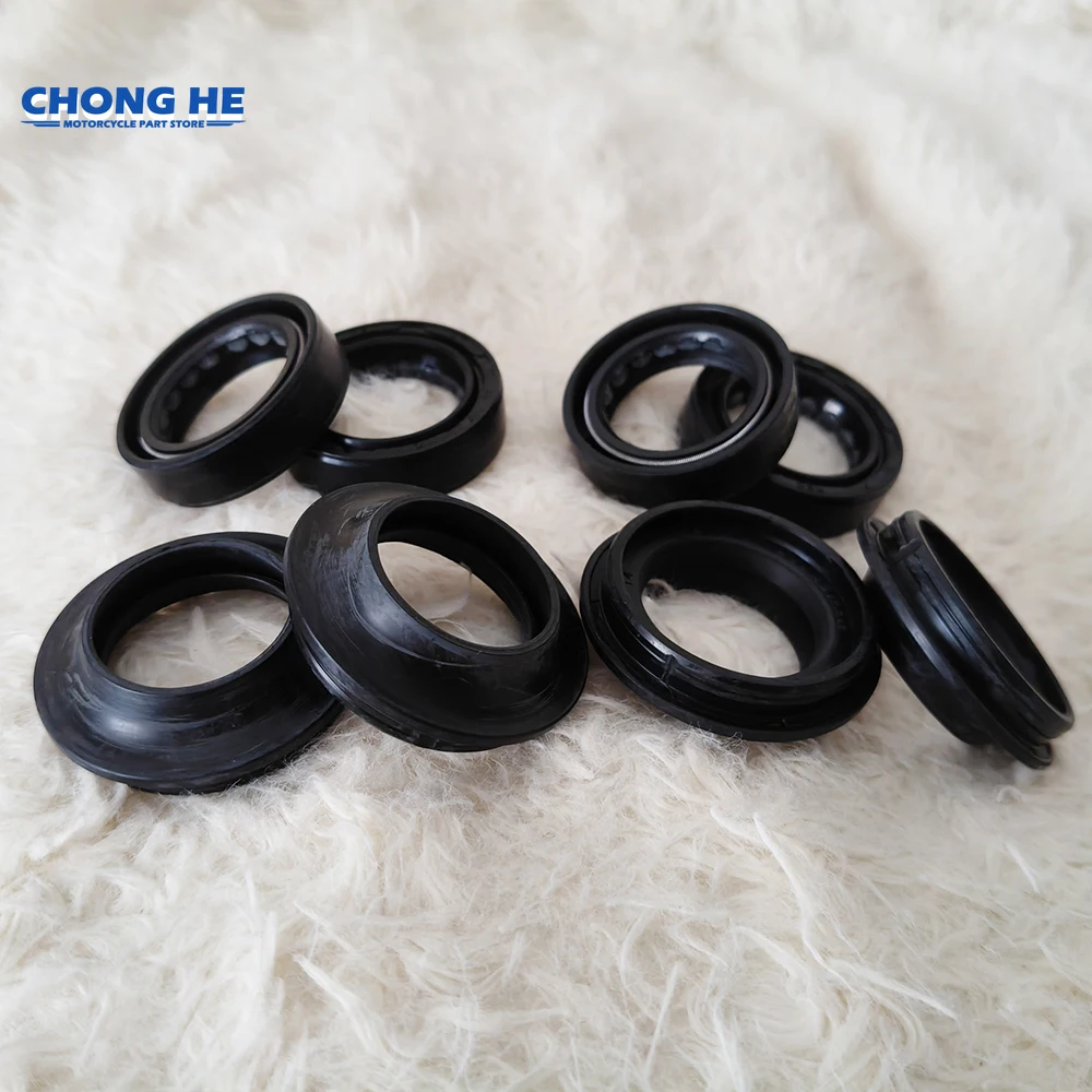

4/8/16pc Motorcycle 32*44*10.5 GN125 GS125 EN125 DT125 DT175 Front Fork Damper Oil Seal for 125cc GN GS EN DT 125 Shock Absorber