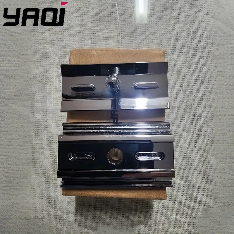 Yaqi 2026 Chrome Color Mercury Men Safety Razor Head Flash Sale With A Blade Gap Of 1.25mm And Weight Of 45g Comfortable Shave