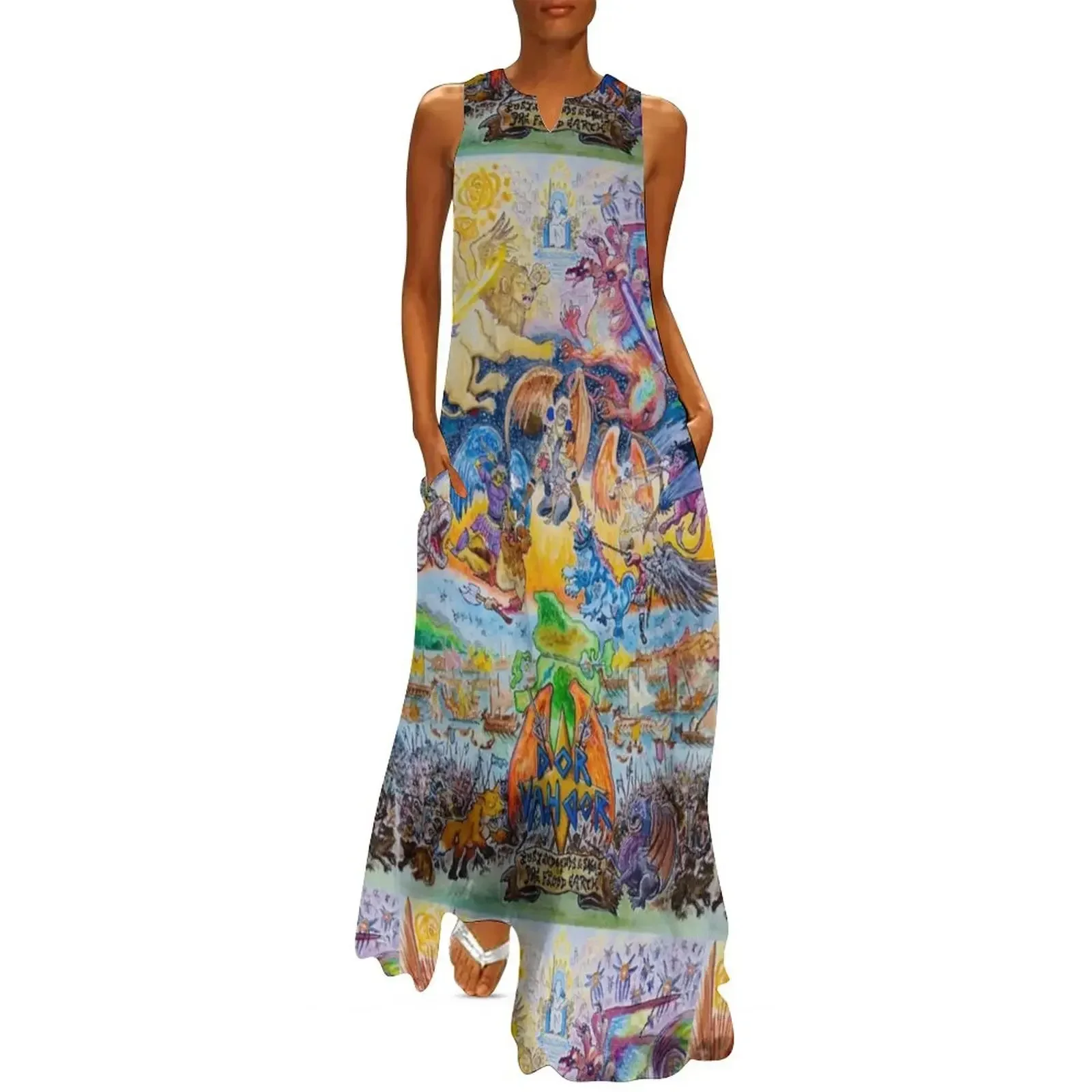 

Dor Vahdor: Lost Legends & Sagas of Preflood Earth Long Dress Long dress evening dresses luxury 2025 Women's summer skirt Dress