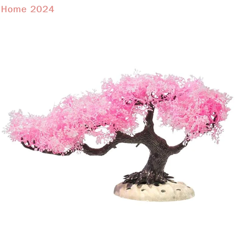 Новое украшение для аквариума с имитацией дерева, аквариум, пластиковое растение, искусственная имитация водяных растений, украшение для аквариума