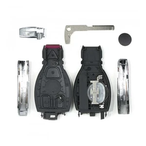 Xhoryse-smart car key shell for Mercedes Benz PCB, VVDI BE Key Pro, improved version, 3 or 4 buttons Key remote chip, 315 MHz, 433mHz 12 Main Sales Points VVDI - №12