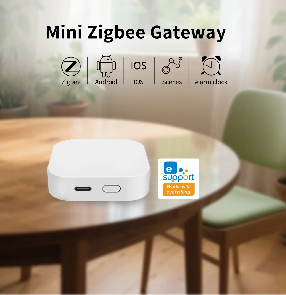Lincukoo EWelink Mini Drahtloses Smart Home Gateway Zigbee3.0 Hub Geräte-Fernbedienung Automatisierungsgerät Kompatibel mit Alexa – Detail 1