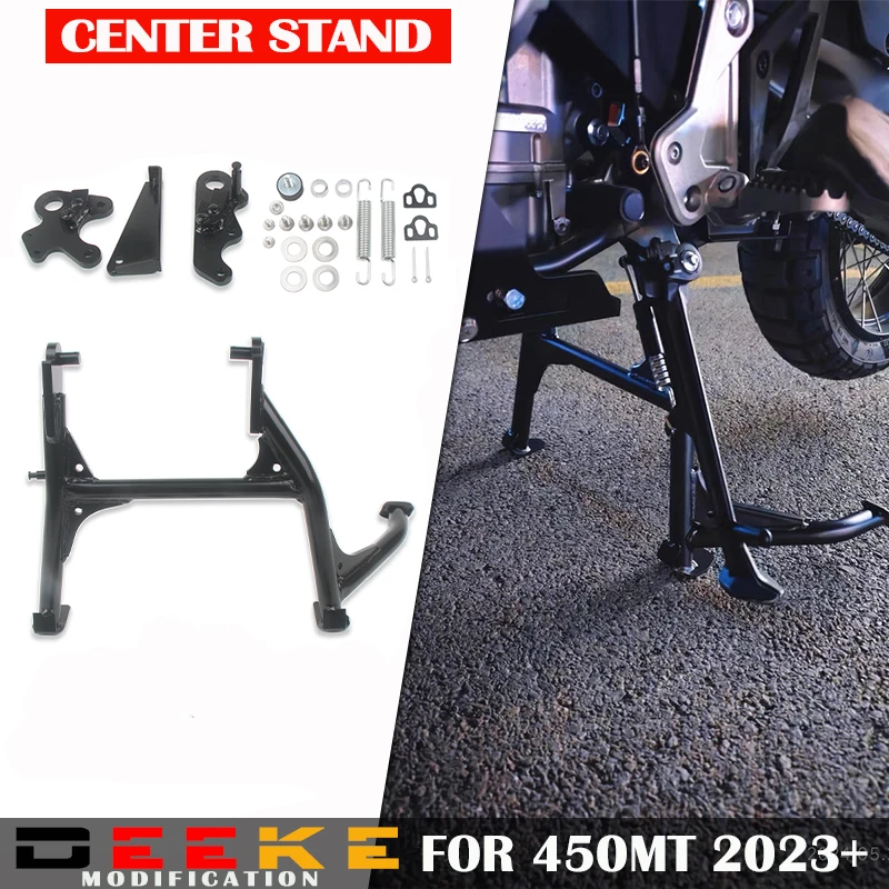 Fit for CFMOTO 450MT 450 MT MT450 Motorcycle Kickstand Middle Kickstand Center Parking Stand Central Support Bracket Accessories