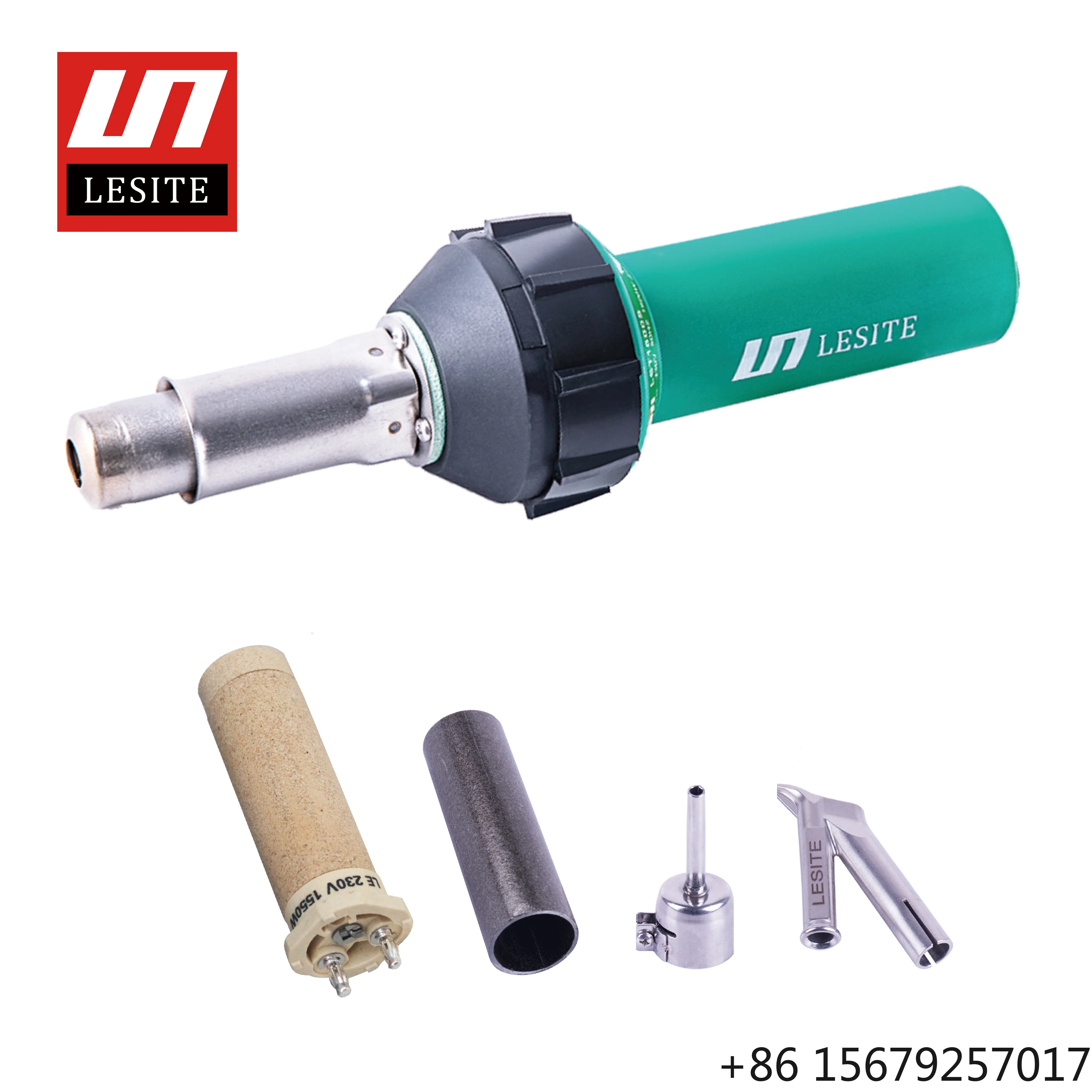 Best Sellers in Asia 230V 1600w  Hot Air Plastic Welding Gun for Polypropylene Polyethylene  PVC TPO