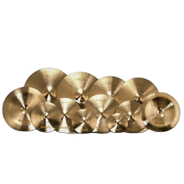 

2025 Professional B20 Jazz Series Cymbals Five-Piece Classic Drum Cymbal Set Premium Quality Accessories Cymbals Set