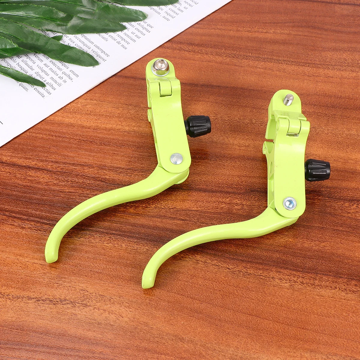 1Pair Sturdy Aluminum Alloy Bike Brake Lever Quick Operation Safety Accessory for Bikes Brake Lever