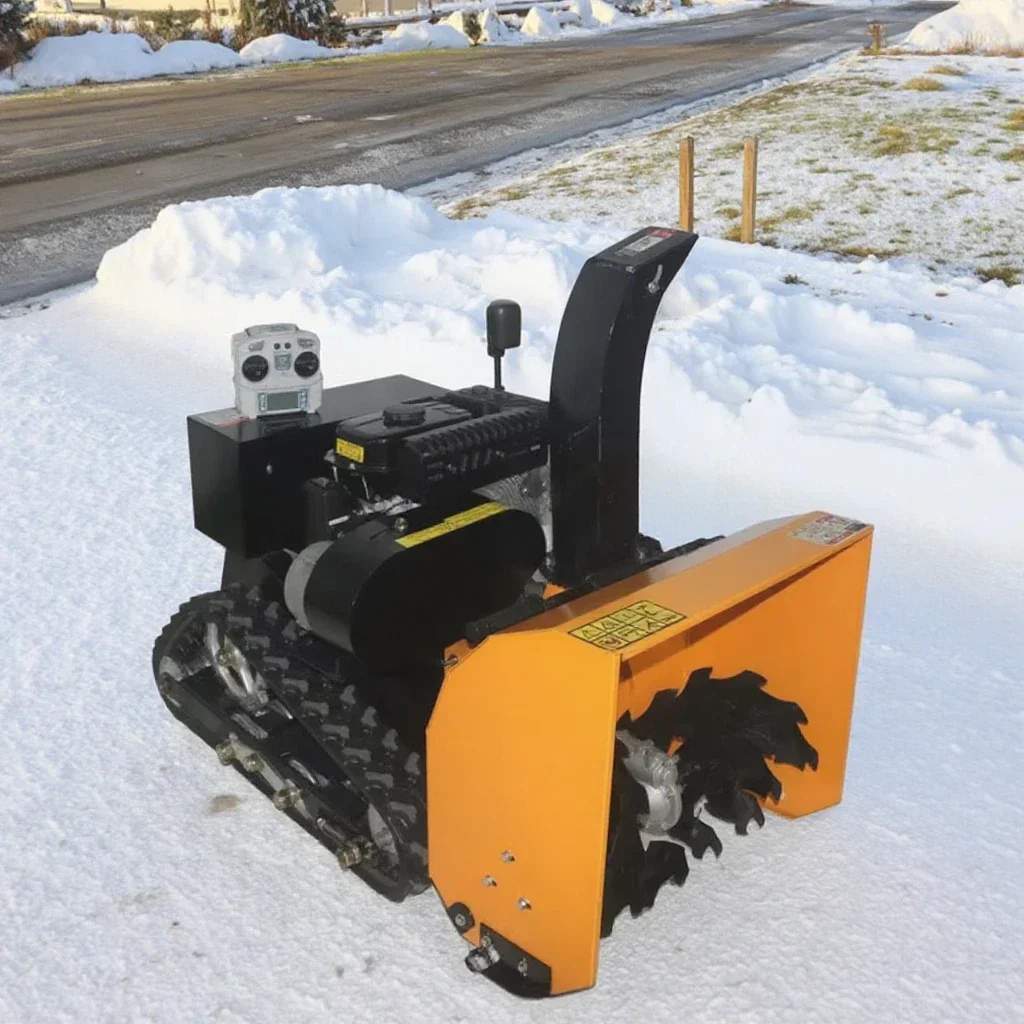 New Hot Sale Remote Control Snow Blower Robot Snow Blower