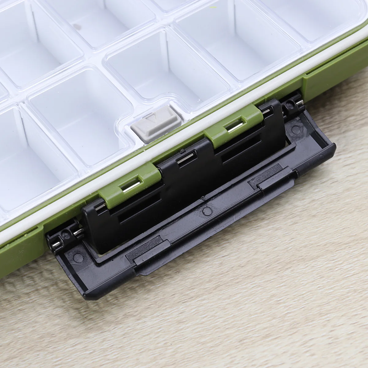 

Luya Waterproof Accessories Box Fishing Kits Storage Containers Lure Boxes High Strength ABS Transparent PC Silicone Ring