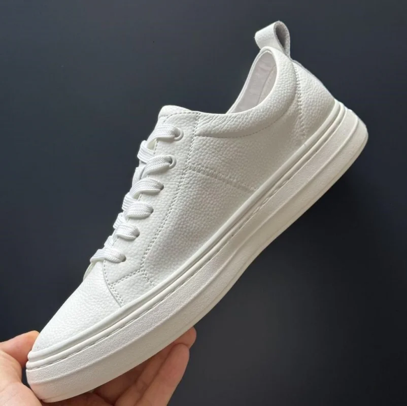 

Мужские кроссовки из микрофибры, весна-лето 2026, повседневные, модные, белые, брендовые