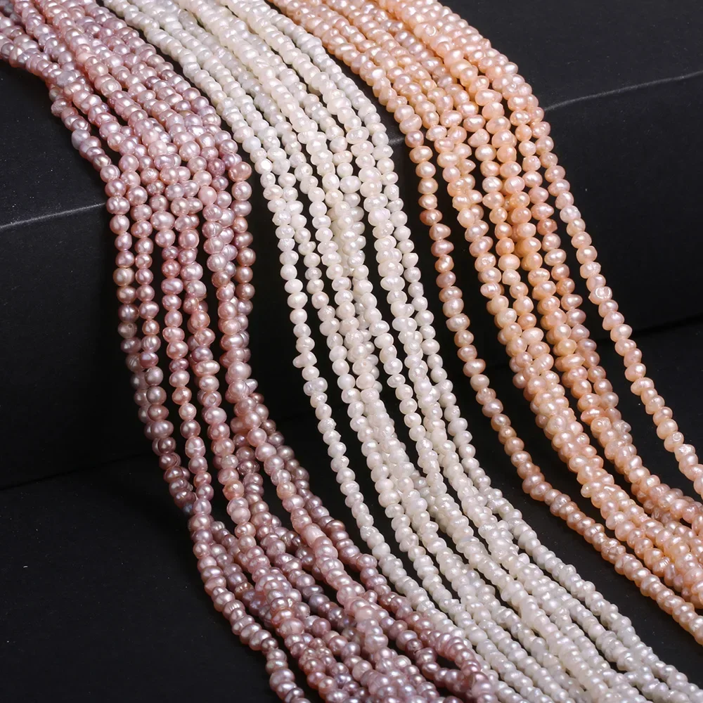 High Quality Natural Freshwater Pearl Beads Potato-shaped Punch Loose Beads for Make Jewelry DIY Bracelet Necklace Accessories image 6