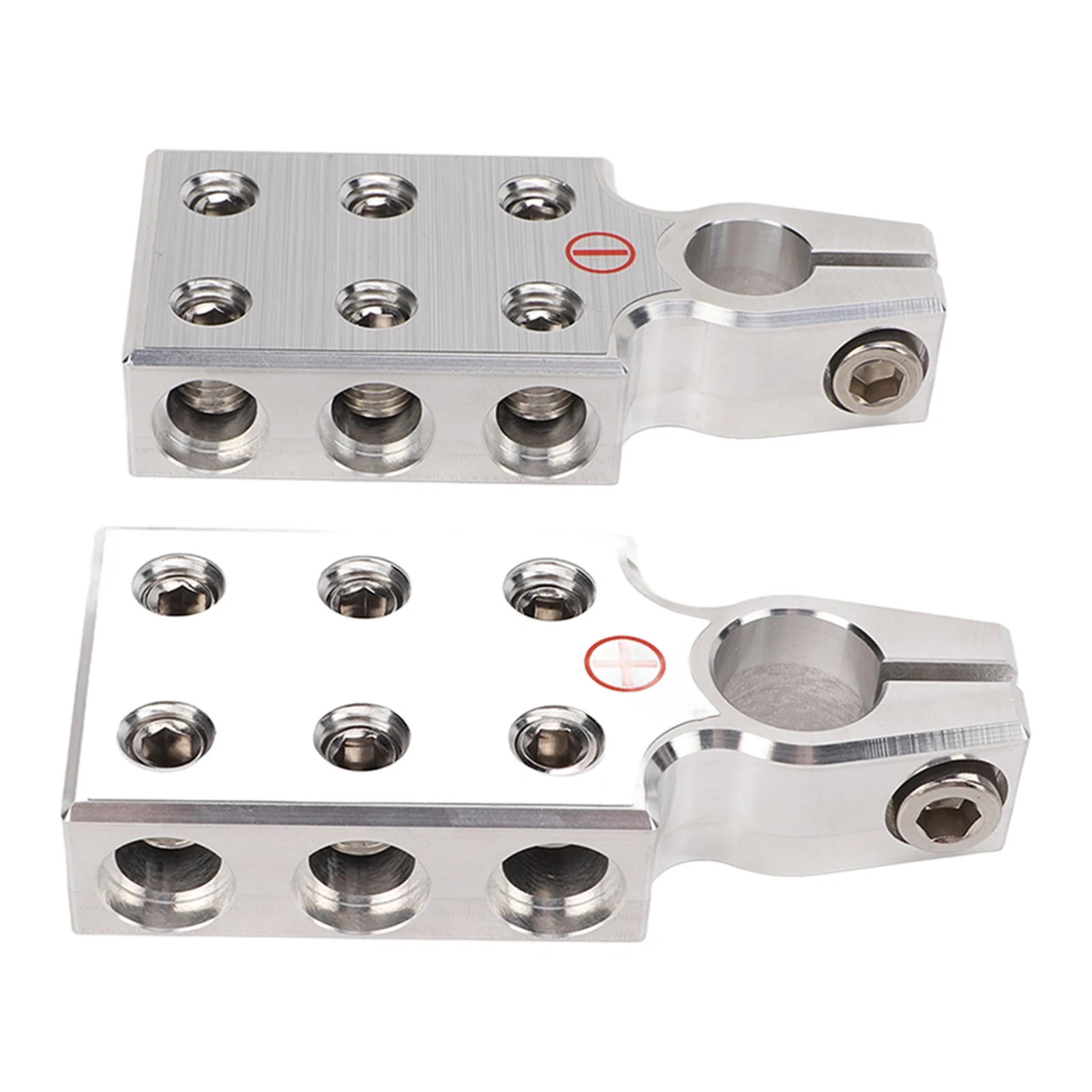 1 Para Zacisków Akumulatora Samochodowego Dodatni Ujemny Akcesoria do Modyfikacji Audio dla Kampera Samochodu Motoru Kampera Autokaru