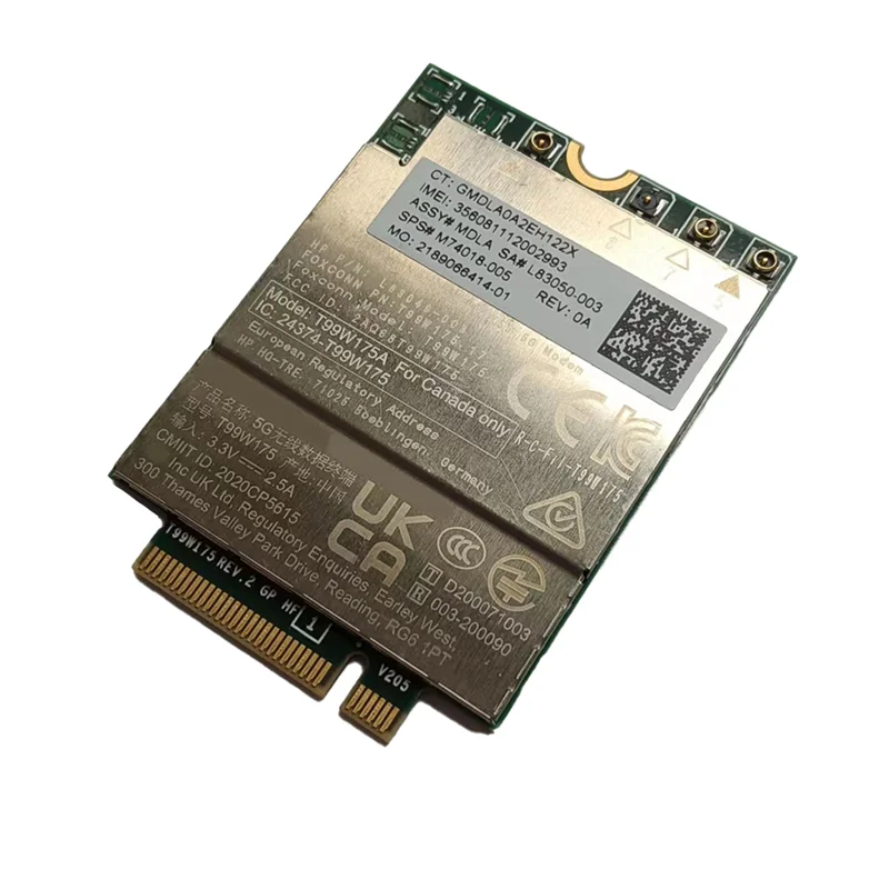 

Модуль сетевого адаптера T99W175 X55 4G 5G SPS M74018-005 SA L83050-003 для ноутбука Elite Folio 13,5 дюймов 2-в-1