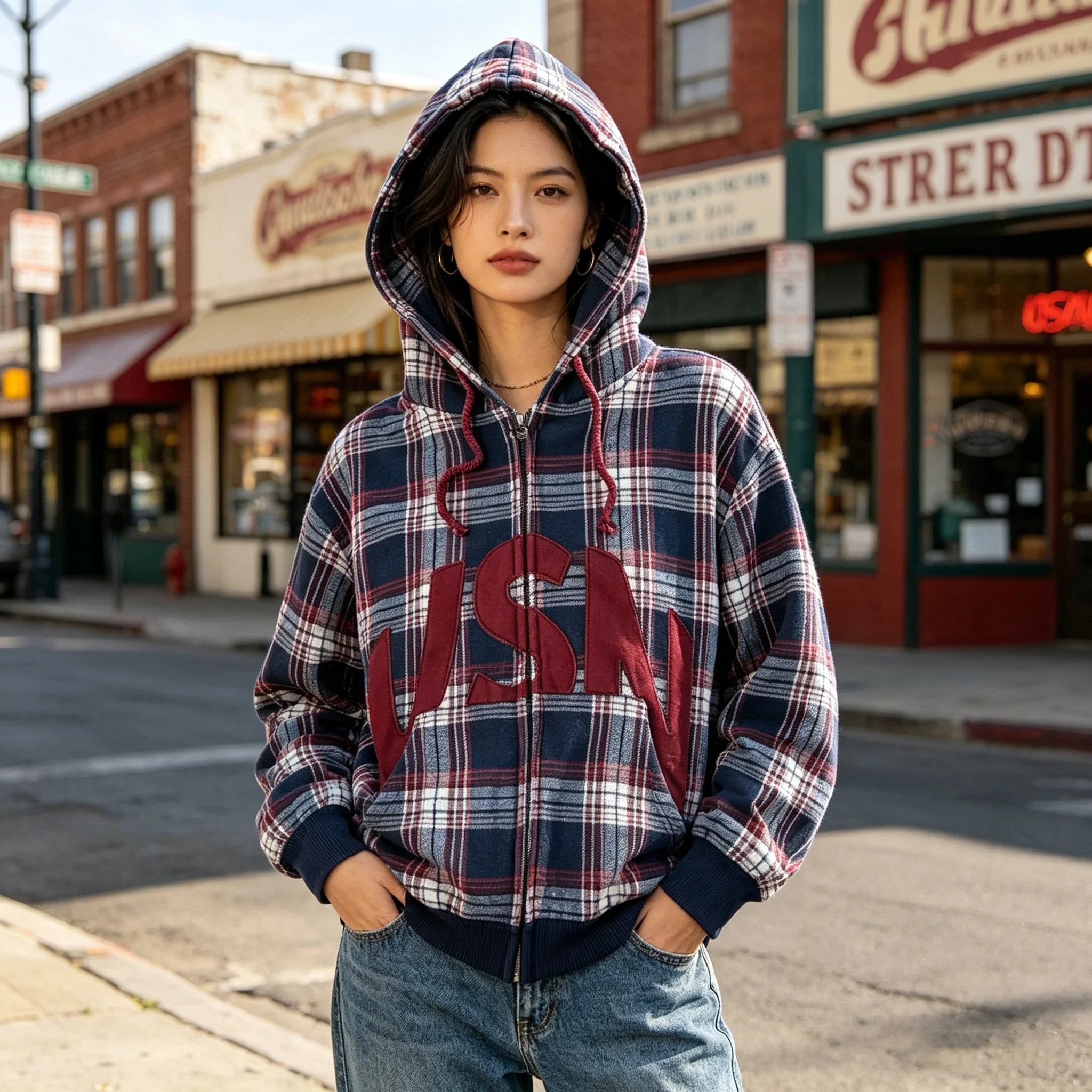 هودي أمريكي جديد بتصميم عصري و - مراجعة Mens Fashion Zip Up Hoodies وسعره