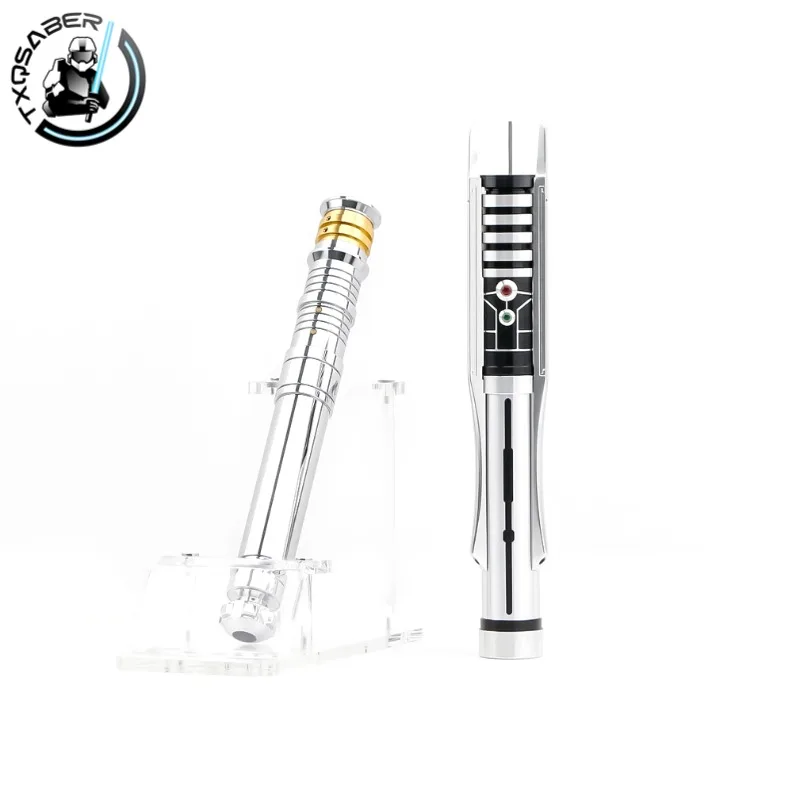 

TXQSABER Revan Lightsaber Neo Pixel SNV4 SD-карта Настроить металлическую ручку Blaster Светодиодная лента Коллекция лезвий Реплика лазерного меча