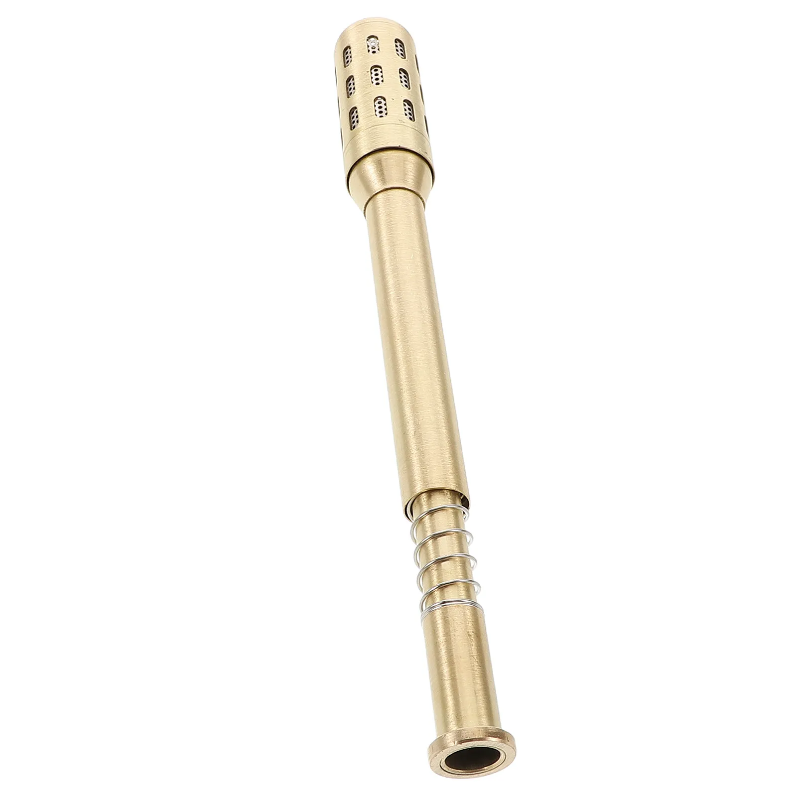 Medium Copper Moxa Stick Handheld Moxibustion Roller Face Beauty Therapy Tool Portable Burn Holder for Body Neck Shoulder