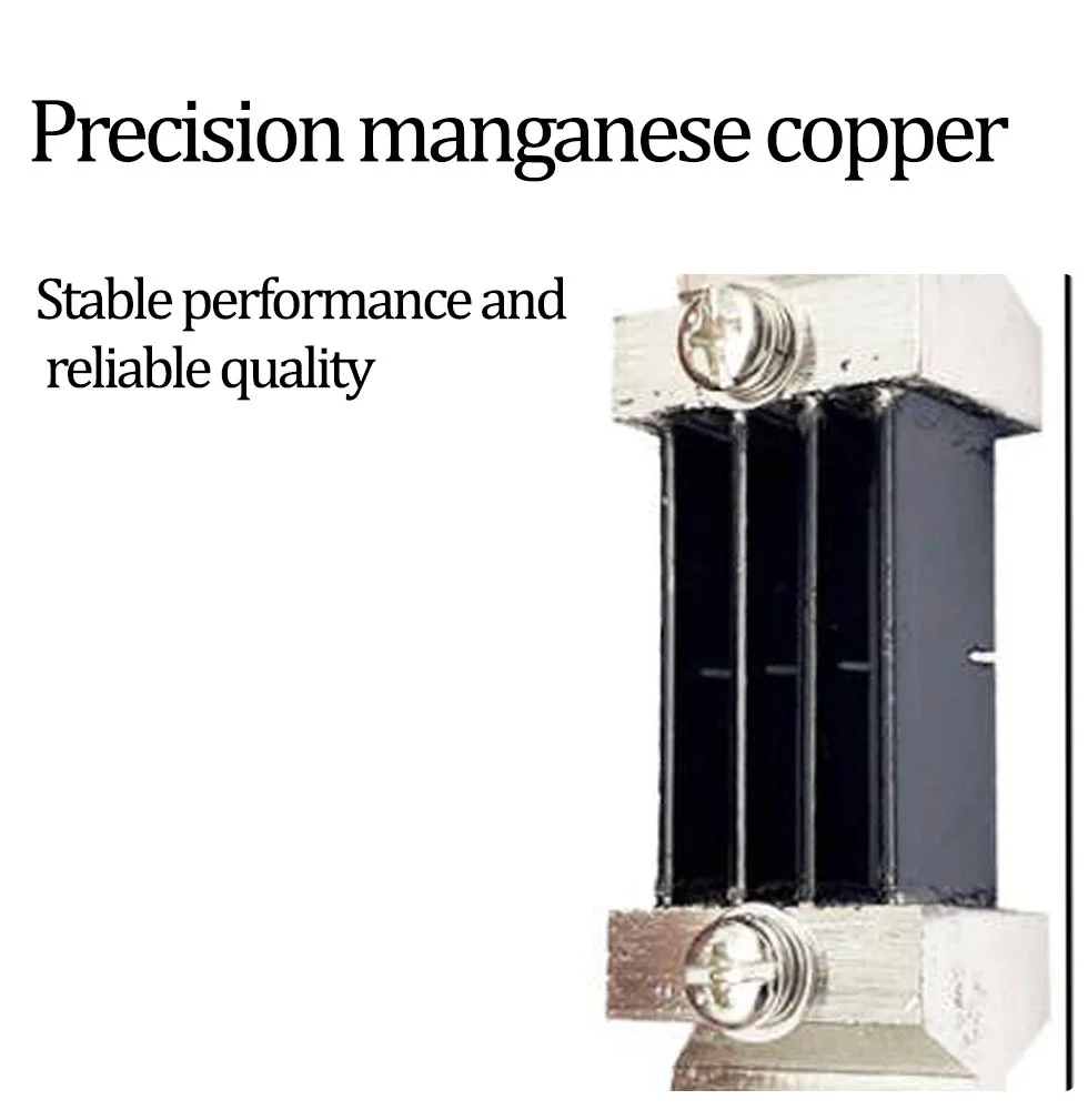 FL-2B Type Economic Manganin Copper DC Current External Shunt Resistor 1Pcs 10A 15A 20A 30A 40A 50A 75mV