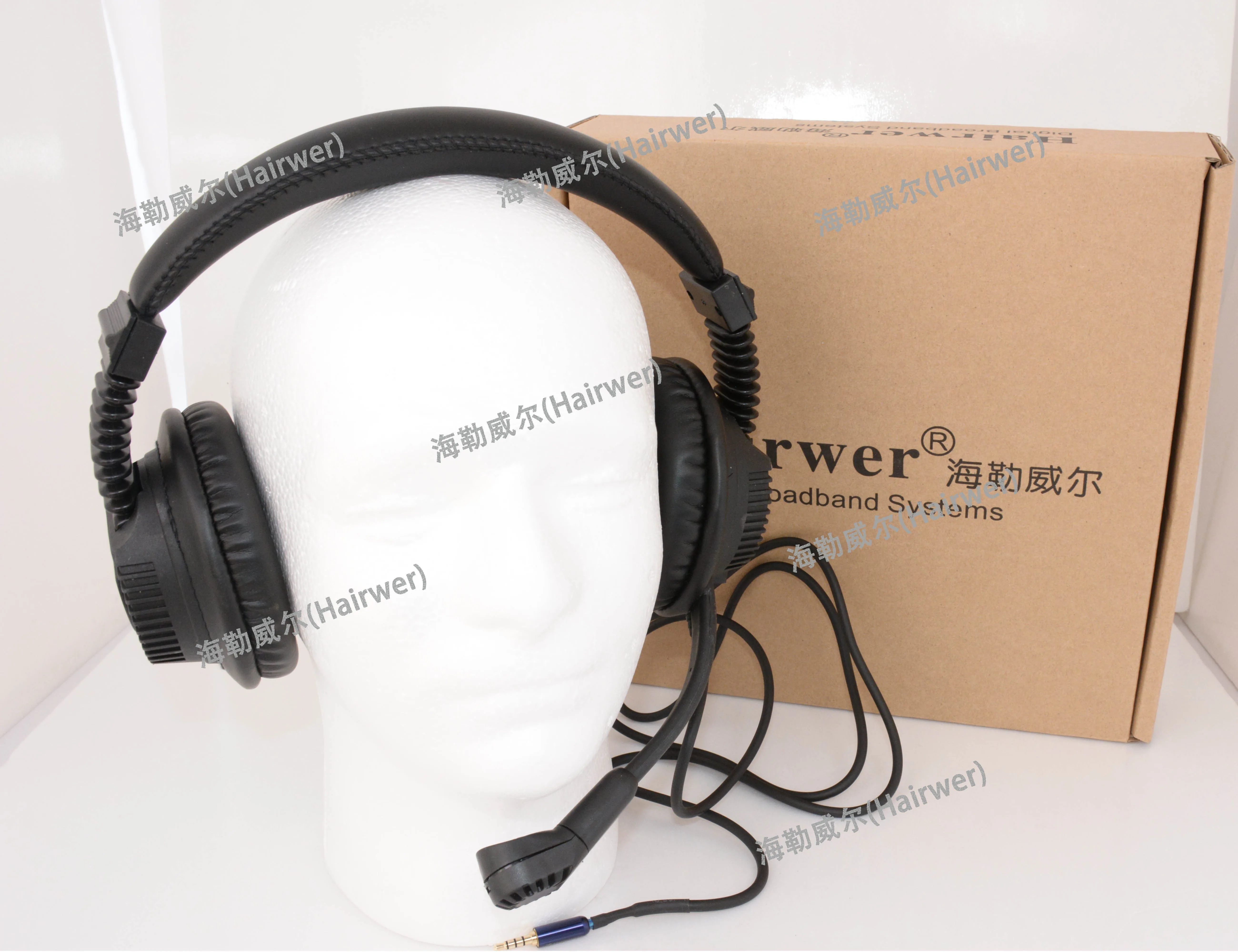 Hairwer Noise -cancelling headphones Dynamic professional broadcasting intercom headphones