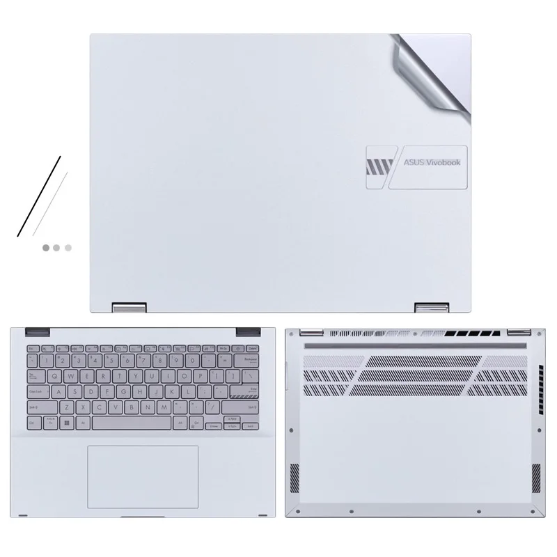 Leather Skin Laptop Stickers for ASUS Vivobook S14 Flip TP3402Z