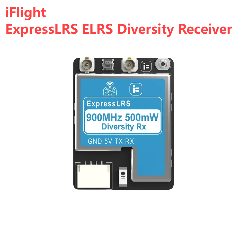 AParts IFlight ELRS Receiver Gemini True Diversity Support Gemini Dual Antenna Receiver For FPV