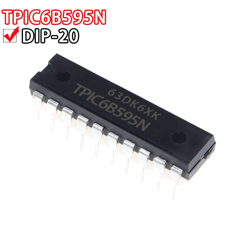 5PCS TPIC6B595N TPIC6B595 plug-in DIP-20 count shift register chip