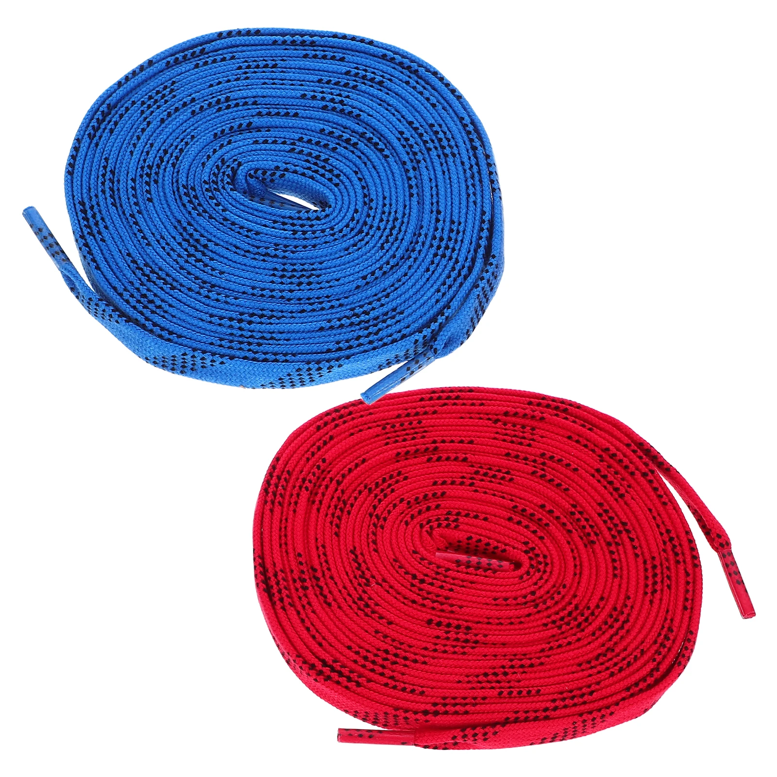 

2 Pairs Hockey Skate Lace Durable Skate for Sports Shoe Laces For Sneakers Roller Shoes Black Shoes Laces Sports Accessories