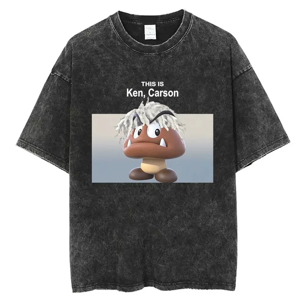 

Летняя футболка 2026 с эффектом потертости, с принтом, в стиле Харадзюку, модный винтажный топ, унисекс, хлопковая футболка с коротким рукавом