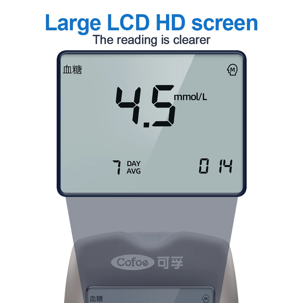 Cofoe 3 in 1 Cholesterol Uric Acid Blood Glucose household meter Health Care