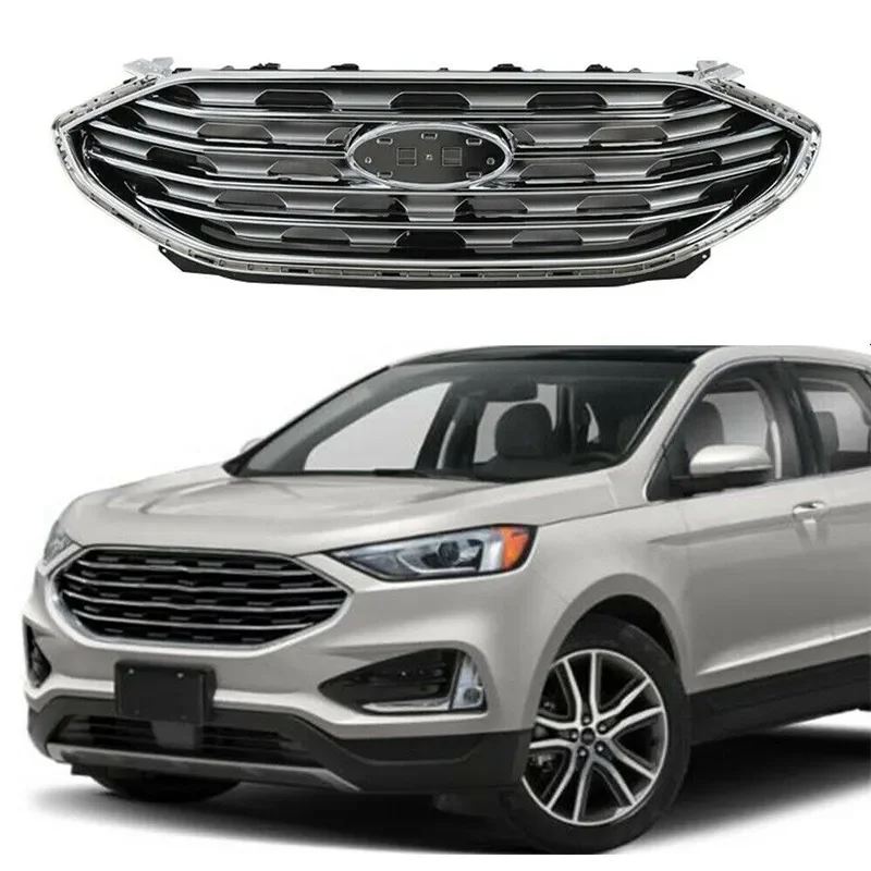 Car Grills KK7B8200AF5YZ9 KK7B8200AG5YZ9  Body Parts Front Grille for Ford New Edge 2020-